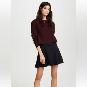 Susana Monaco high waisted swing skirt